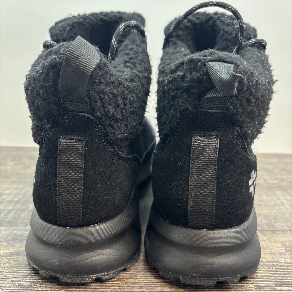 KURU Atom Lumi Women's 10 Boots Black White Outdoor Waterproof Winter Shoes